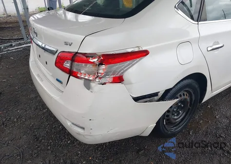 2013 Nissan Sentra Sv из США, поврежденный, VIN 3N1AB7AP9DL666000